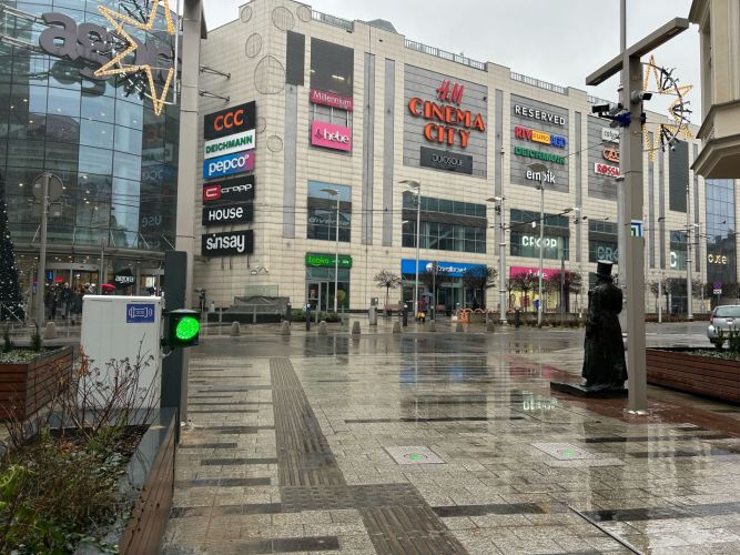 Sygnalizator świetlny na ul. Dworcowej