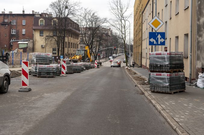 Trwają ostatnie prace na ul. Nawrota. 14 lutego rusza przebudowa ul. Smolenia