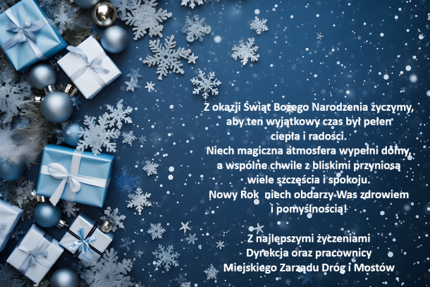 Życzenia z okazji Świąt Bożego Narodzenia