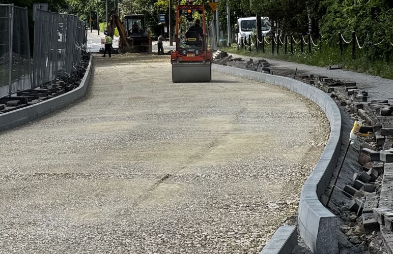 Trwa przebudowa ul. Nickla. Rozpoczyna się kolejny etap inwestycji