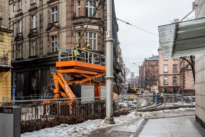 Zakończyła się przebudowa torowiska tramwajowego w ul. Sądowej i Powstańców Warszawskich. Od 23 grudnia zostanie przywrócony ruch tramwajów