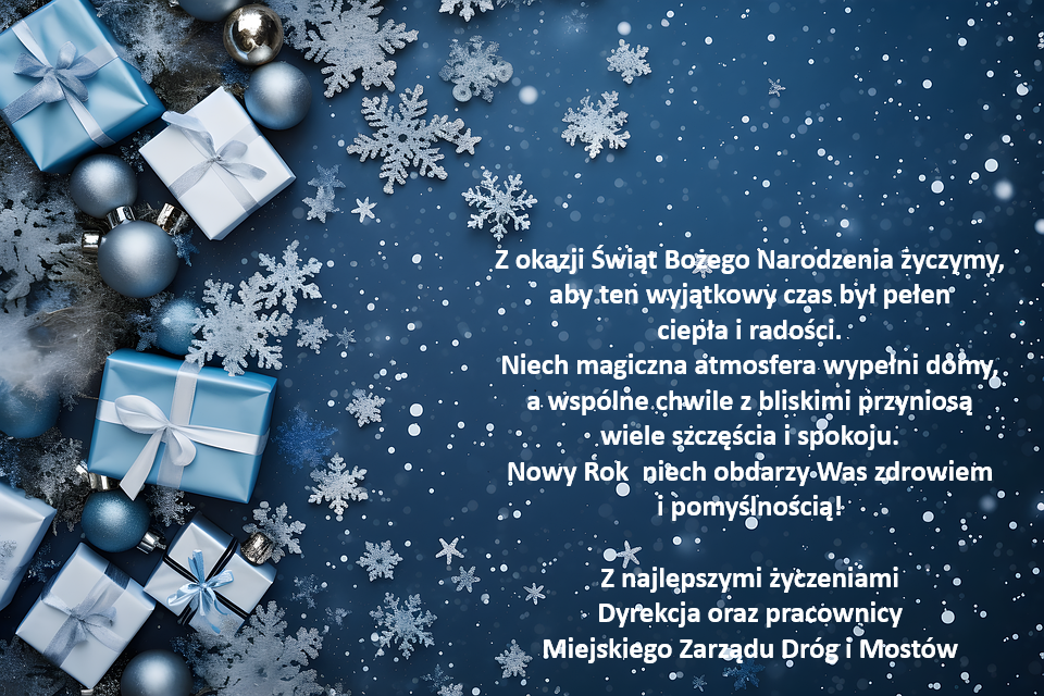 Życzenia z okazji Świąt Bożego Narodzenia