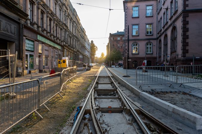 Prace na części odcinków ulicy Piekarskiej dobiegają końca