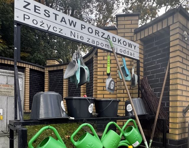 Zestawy do sprzątania nagrobków do wypożyczenia