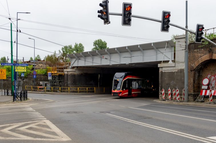 W sobotę 27 maja przejazd pod wiaduktem na Zamłyniu znów będzie zamknięty