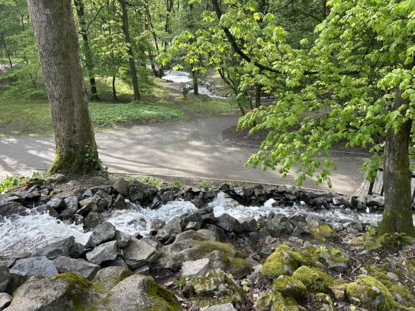 Źródełko na Górze Miłości w Parku Miejskim