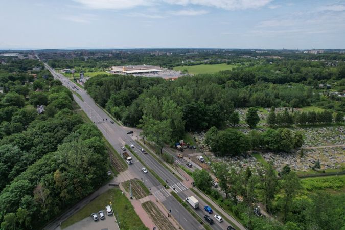 Zielone dłużej dla wyjeżdżających na ul. Chorzowską