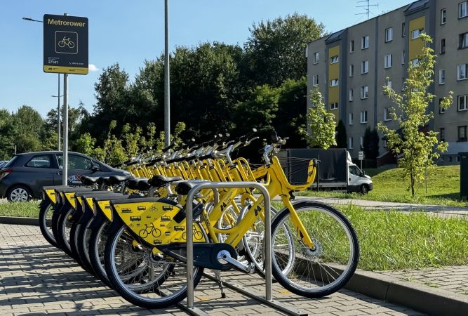 Metrorower już na bytomskich ulicach
