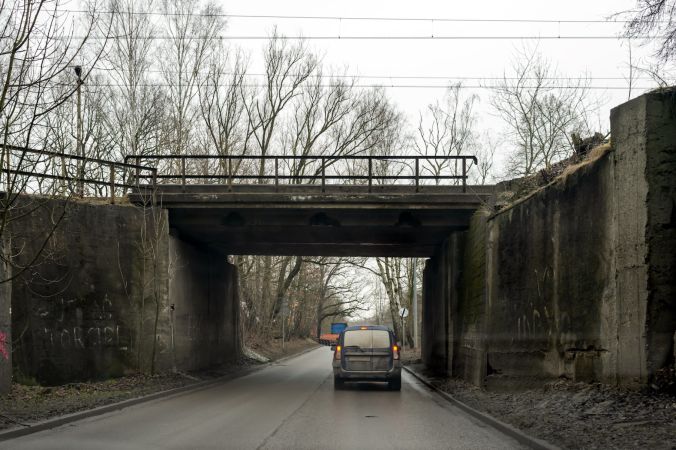 Wiadukt kolejowy nad ul. Dąbrowa Miejska