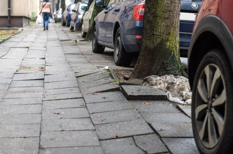 Chodnik przy ul. Fałata na odcinku od ul. Kraszewskiego do ul. Woźniaka numery parzyste zostanie przebudowany
