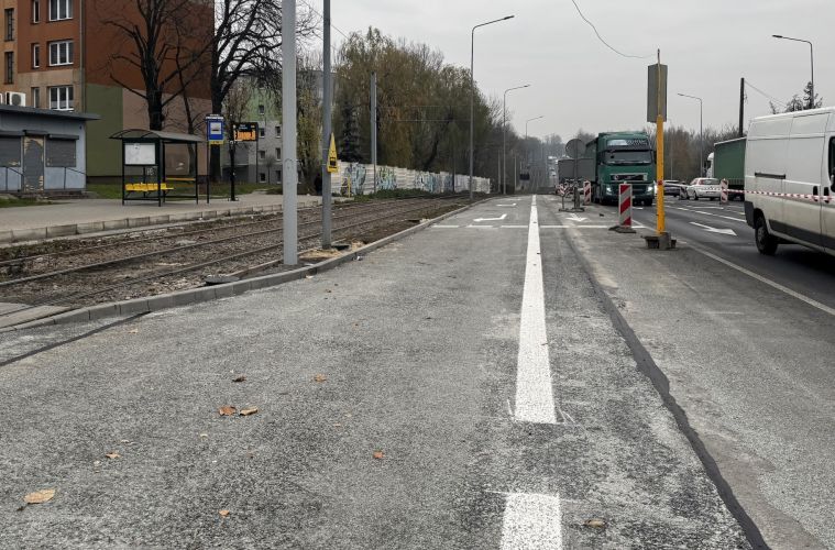 10 listopada otwarty zostanie wjazd na ul. Arki Bożka w rejonie stacji benzynowej