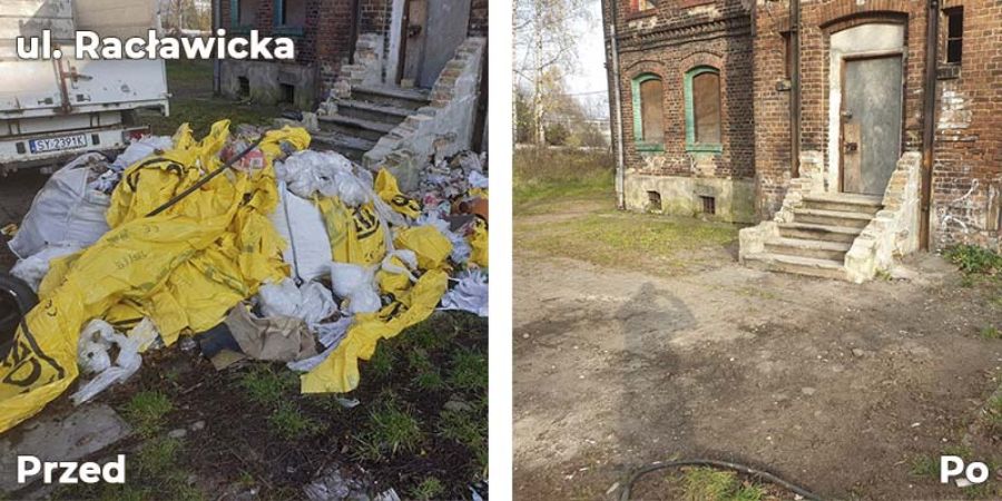 Kolejne dzikie wysypiska w Bytomiu zlikwidowane